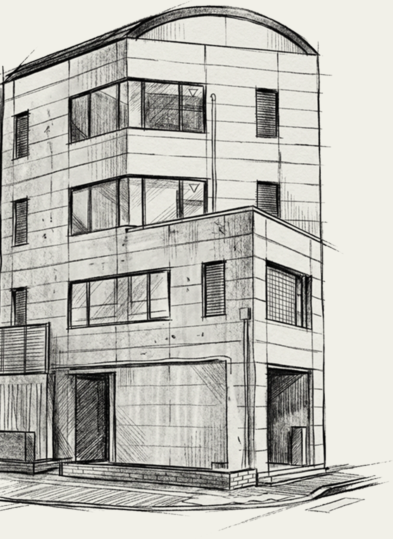 スタジオのフロアマップ