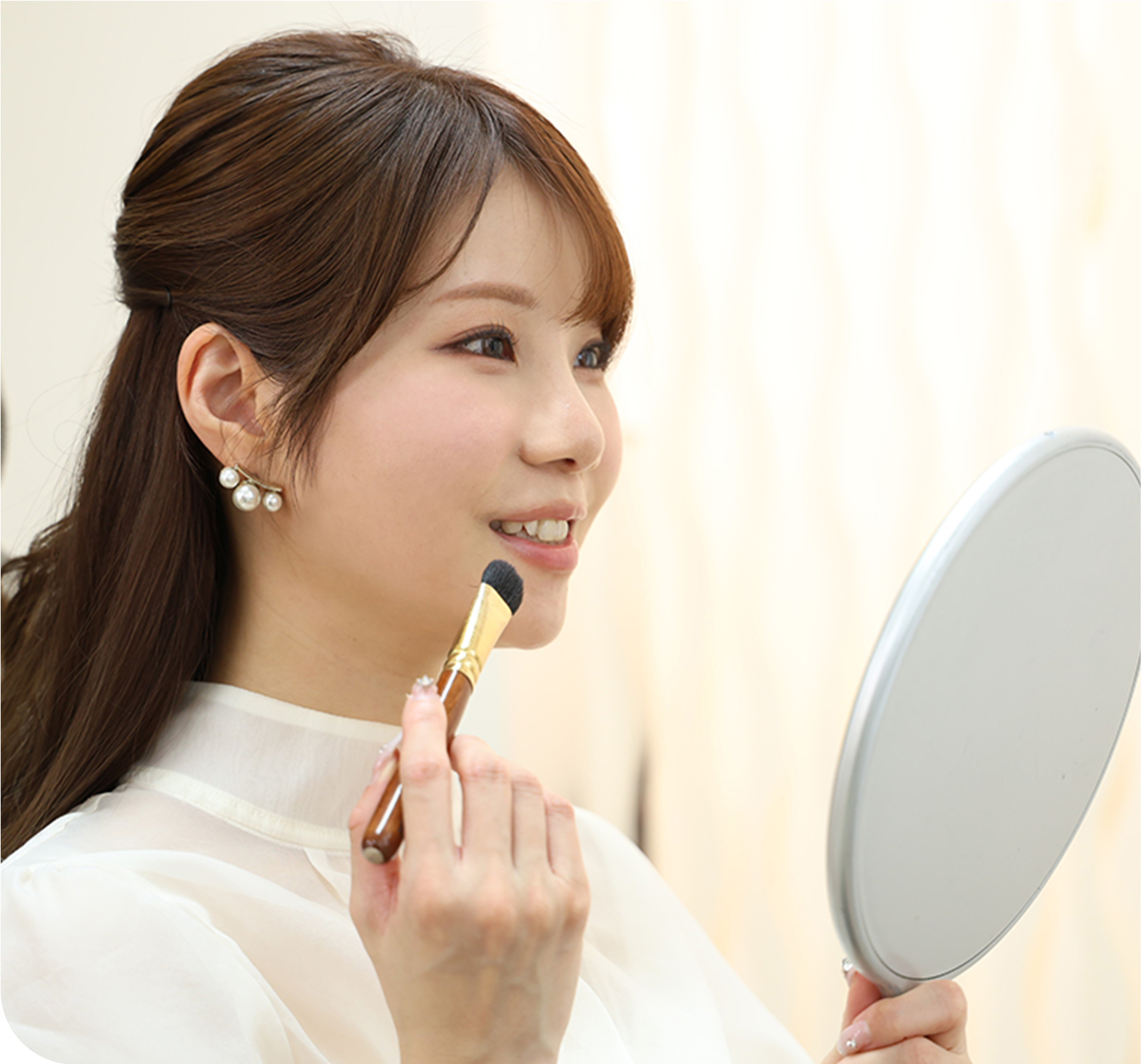 心理学を取り入れた独自メイク